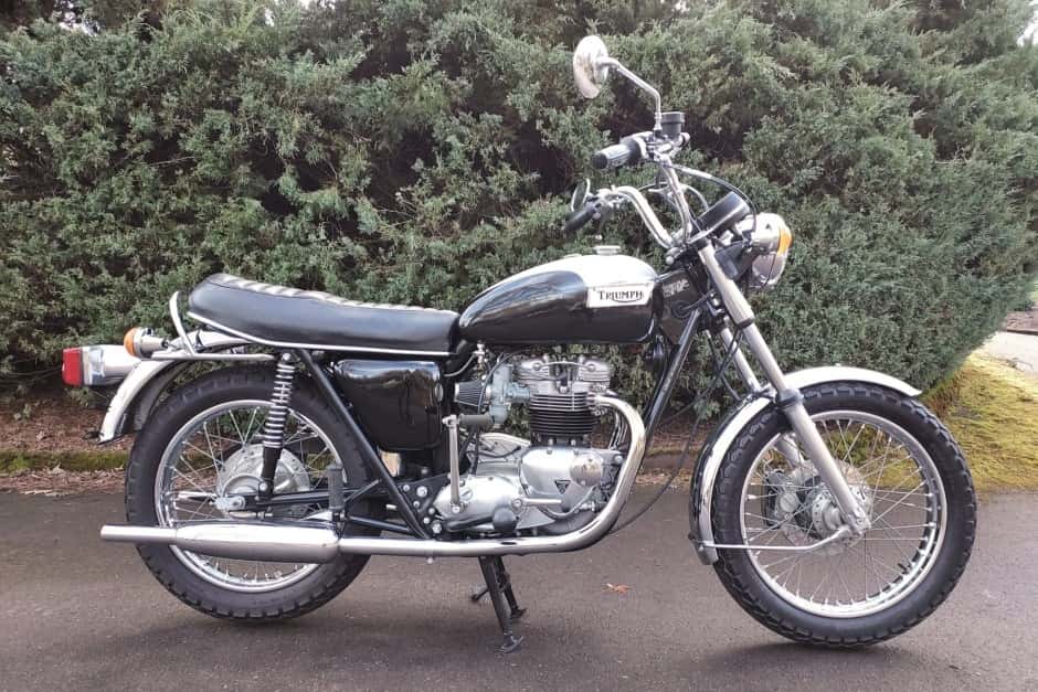 1973 Triumph Bonneville T140 sold for $4,600