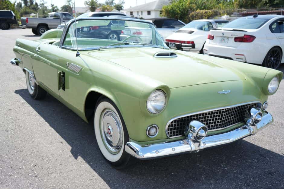 1956 Ford Thunderbird (1955-1957) sold for $22,000
