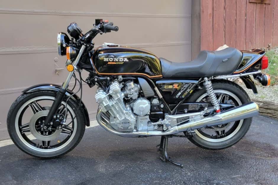 1980 Honda CBX sold for $17,255