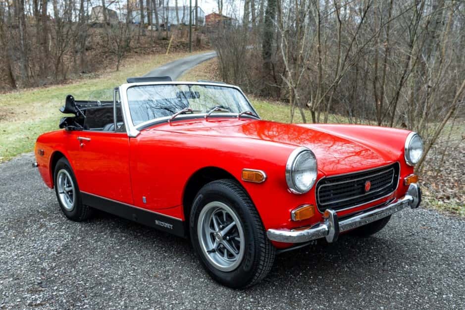 1973 MG Midget sold for $11,000