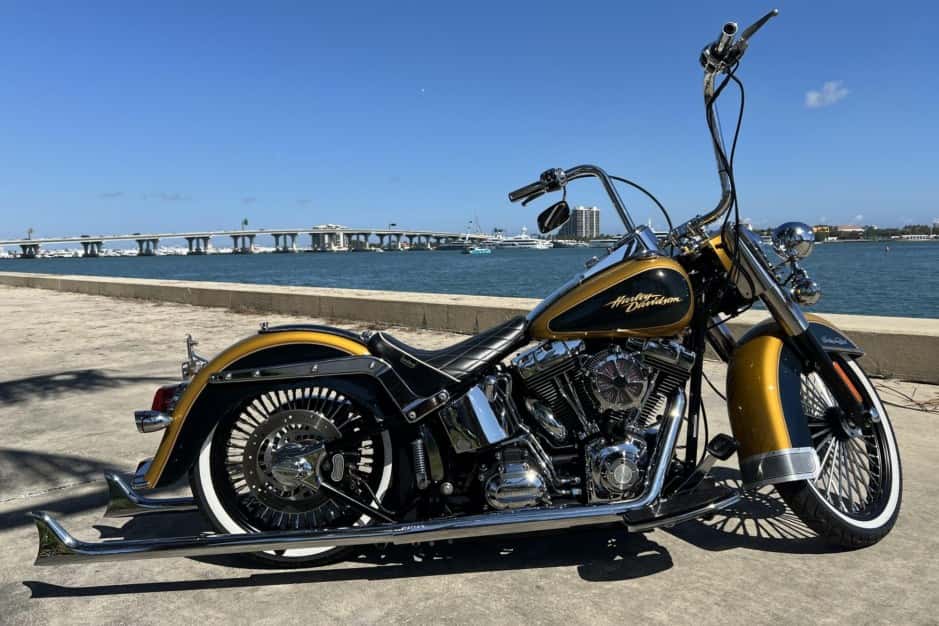 2008 Harley-Davidson Softail sold for $7,700