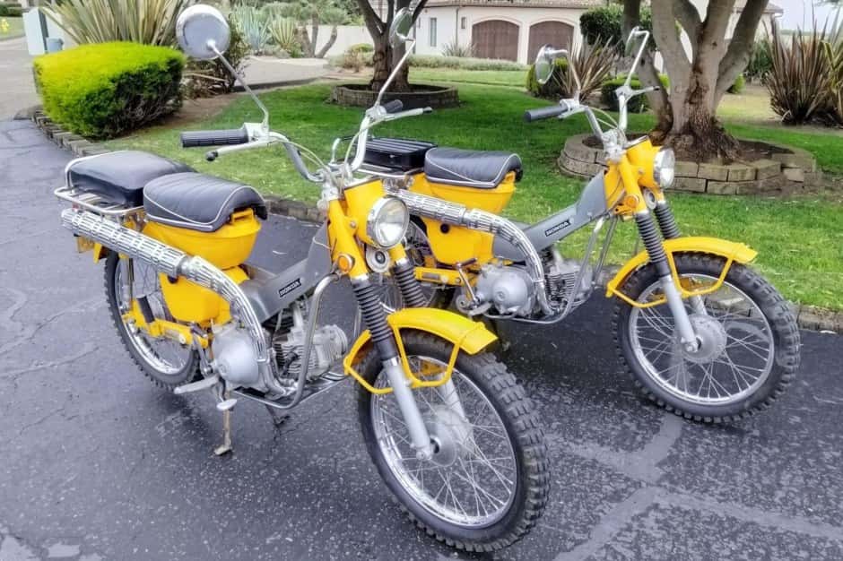 1970 Honda CT90 sold for $4,800