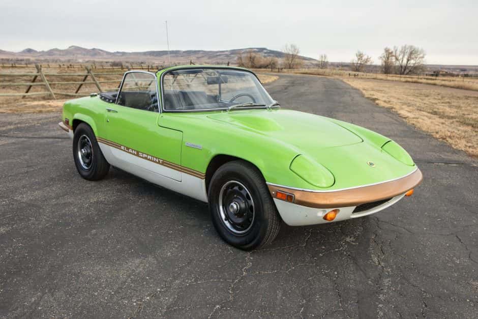1972 Lotus Elan (1962-1975) sold for $43,000
