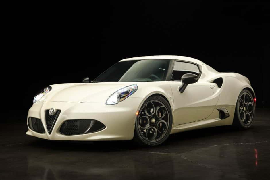 2016 Alfa Romeo 4C sold for $43,250