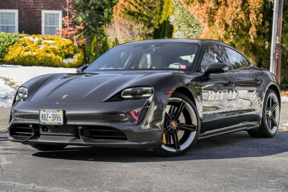 2020 Porsche Taycan sold for $80,500