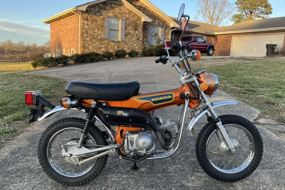 1975 Honda ST90 sold for $3,106