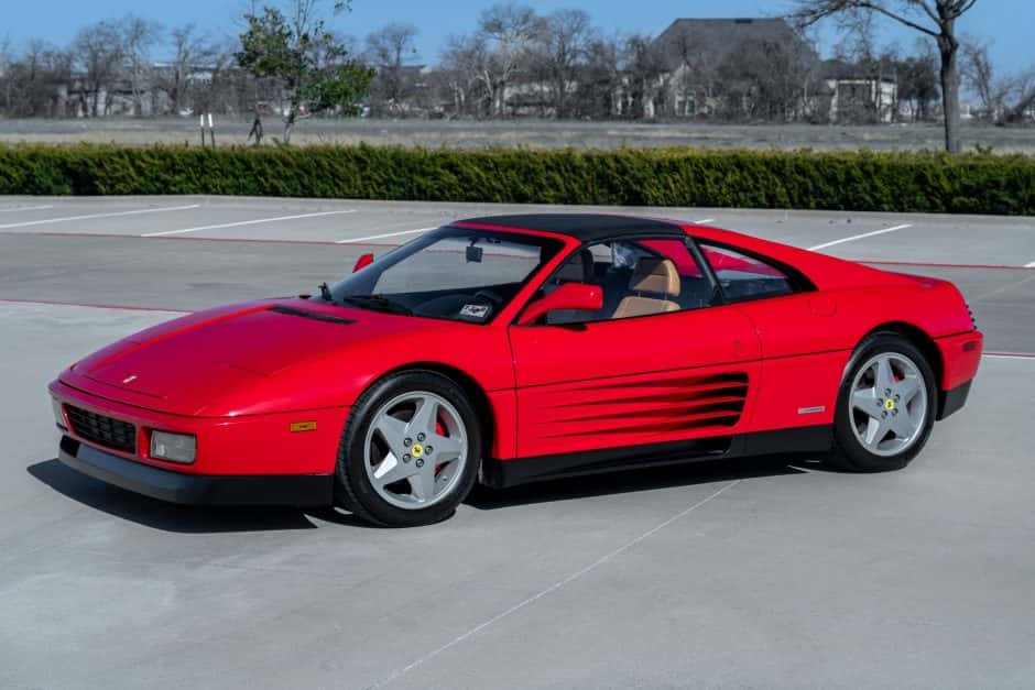 1990 Ferrari 348 sold for $80,000
