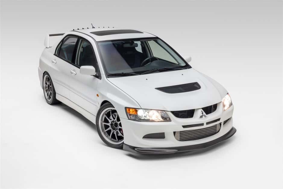 2003 Mitsubishi Lancer Evolution sold for $60,500