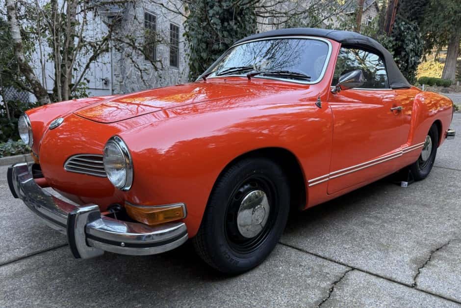 1974 Volkswagen Karmann Ghia sold for $8,300