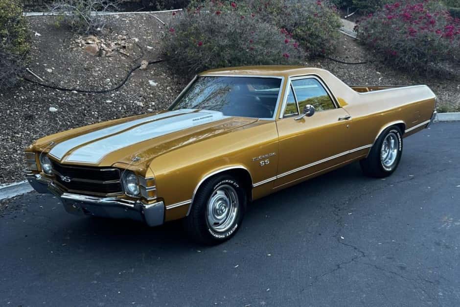 1971 Chevrolet El Camino sold for $24,750