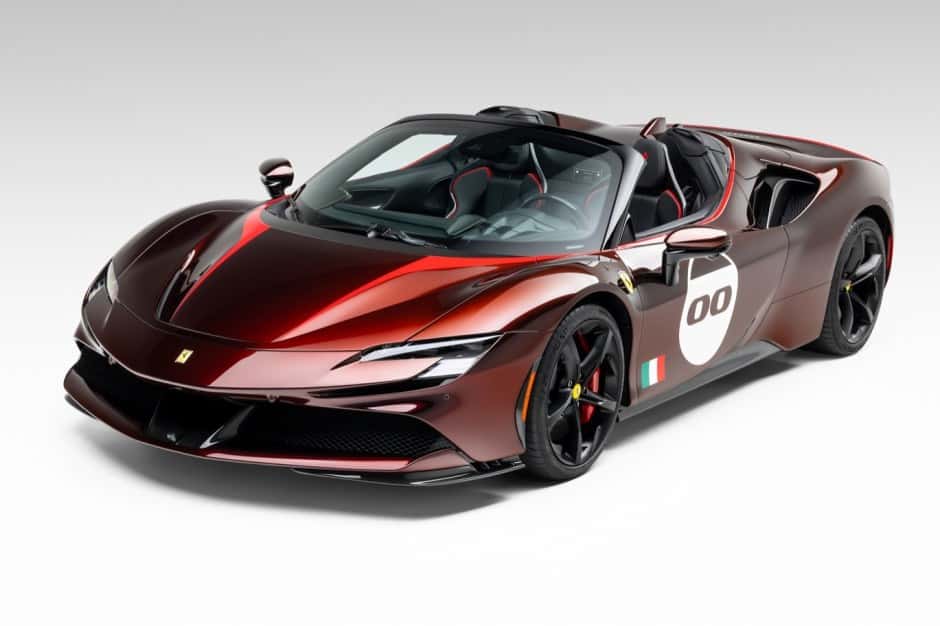 2022 Ferrari SF90 sold for $608,000
