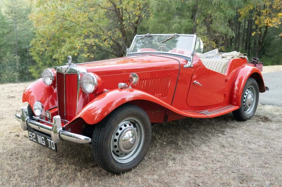 1952 MG TD sold for $13,250