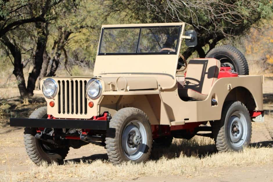 1947 Willys CJ-2A sold for $12,000