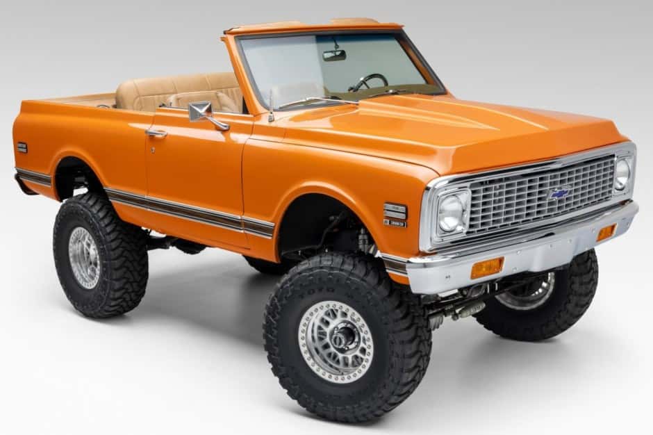 1972 Chevrolet K5 Blazer 1969-1972 sold for $97,000