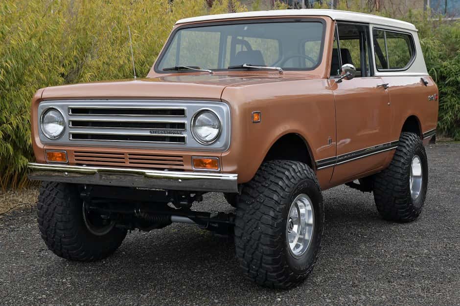 1972 International Harvester Scout sold for $40,000