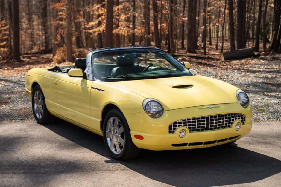 2002 Ford Thunderbird (2002-2005) sold for $25,000
