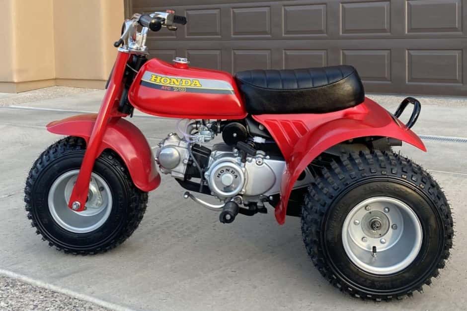 1980 Honda ATV sold for $4,000