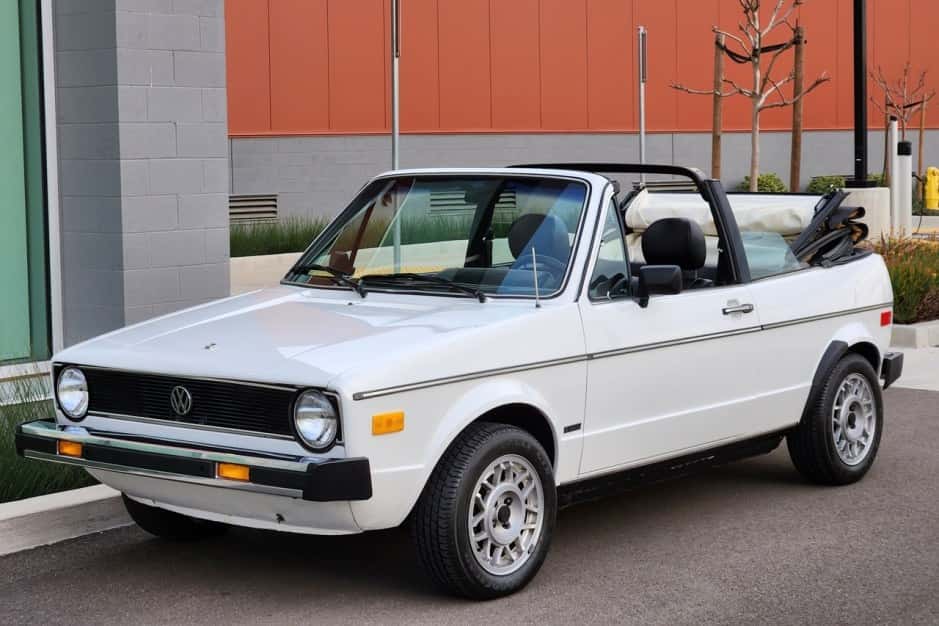 1980 Volkswagen Golf/Rabbit Cabriolet Mk1 sold for $7,400