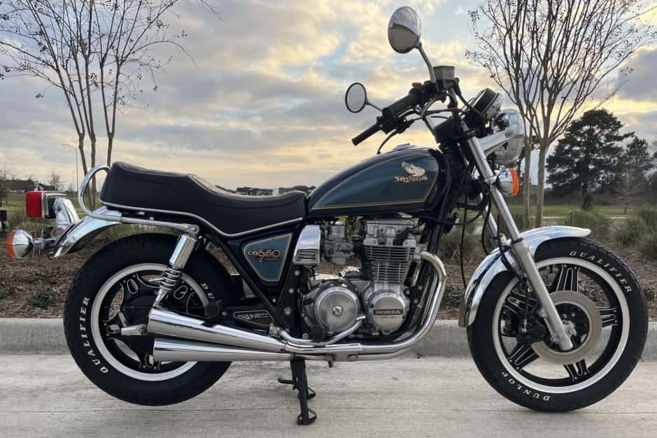 1981 Honda Custom: CB650C, CB750C, CB900C, & CB1000C sold for $2,750