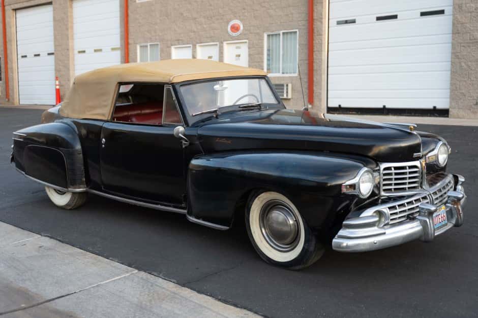 1948 Lincoln Continental (1940-1948) sold for $7,900