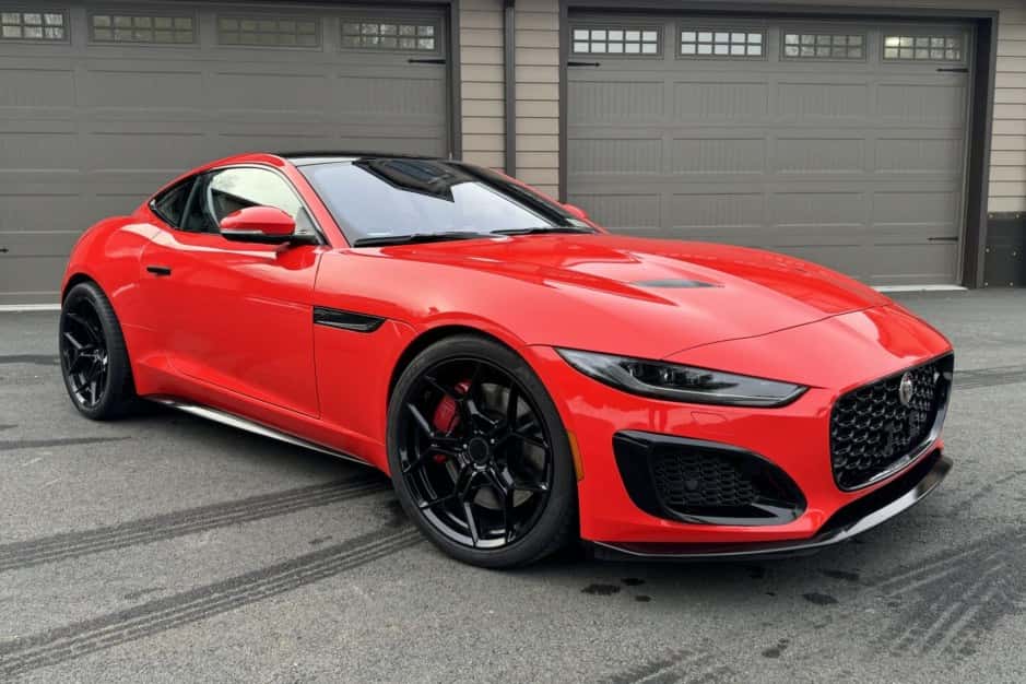 2021 Jaguar F-Type sold for $48,500