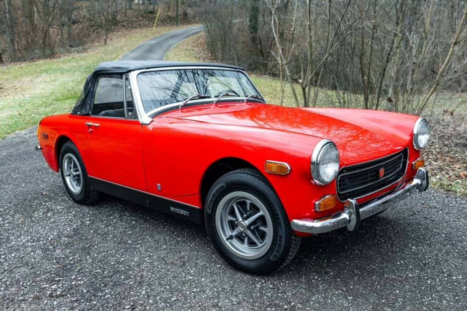 1973 MG Midget sold for $14,250