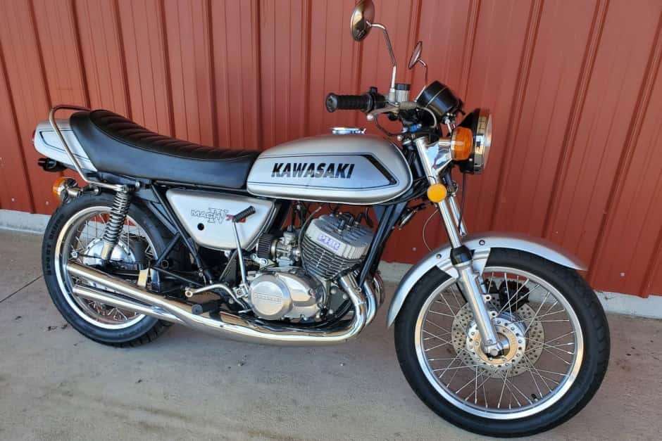 1974 Kawasaki H2 Mach IV sold for $15,000