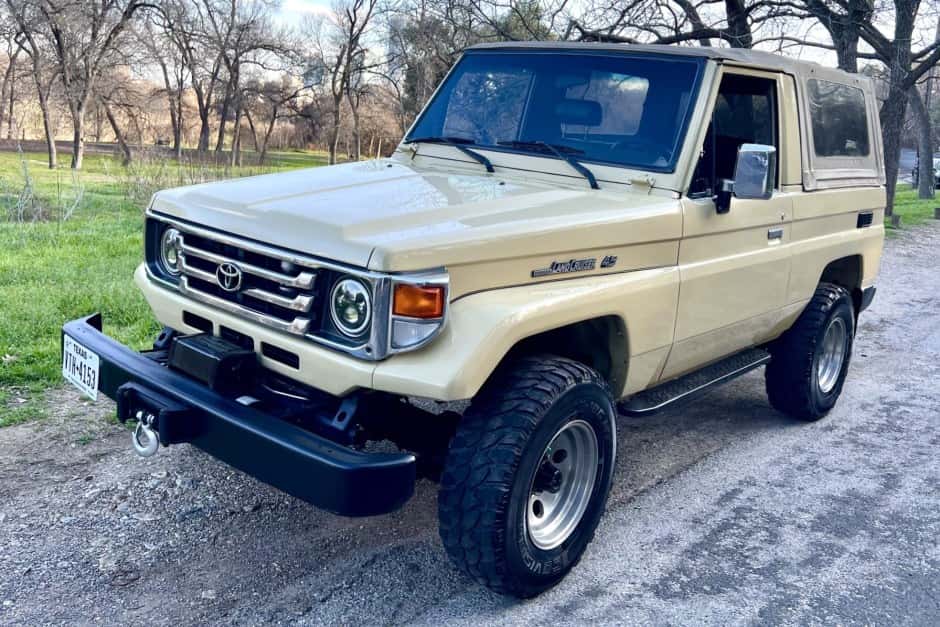 1996 Toyota Land Cruiser 70-Series sold for $19,000