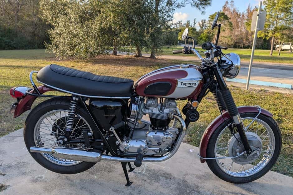 1970 Triumph Bonneville T120 sold for $8,750