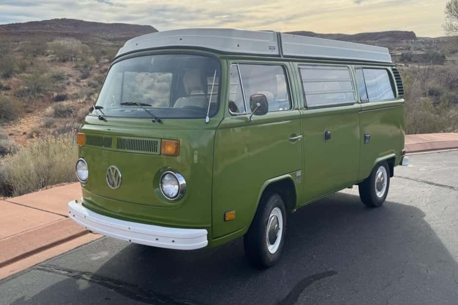 1978 Volkswagen Bay-Window Camper sold for $13,750