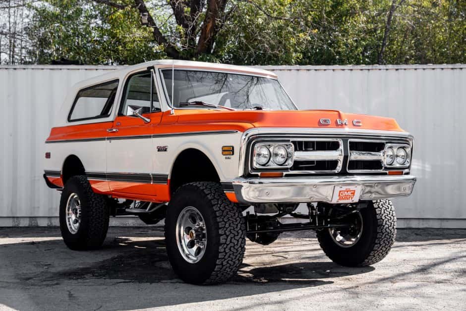 1972 GMC Jimmy (1970-1972) sold for $91,000