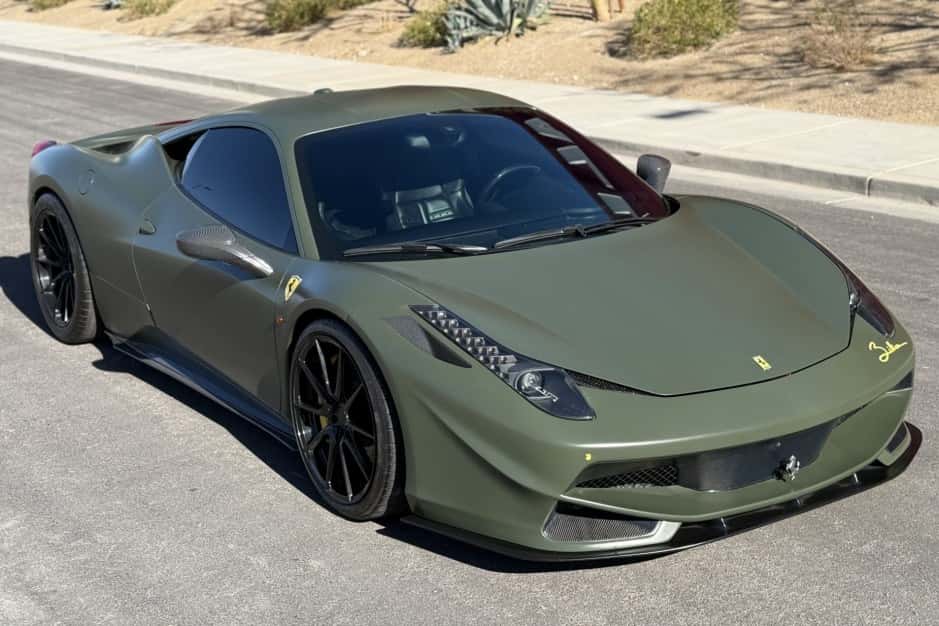 2010 Ferrari 458 sold for $148,789