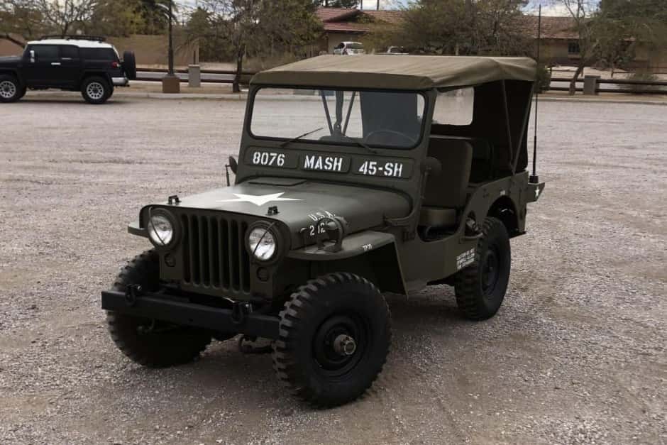 1951 Willys M38 sold for $16,750