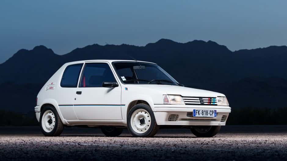 1991 Peugeot 205 sold for $30,000