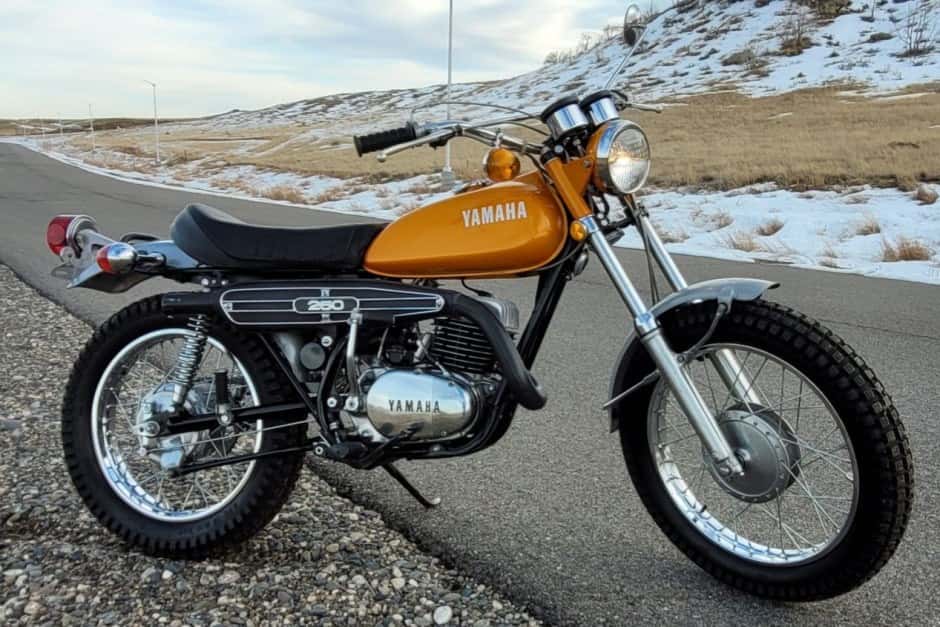 1972 Yamaha Enduro sold for $5,450