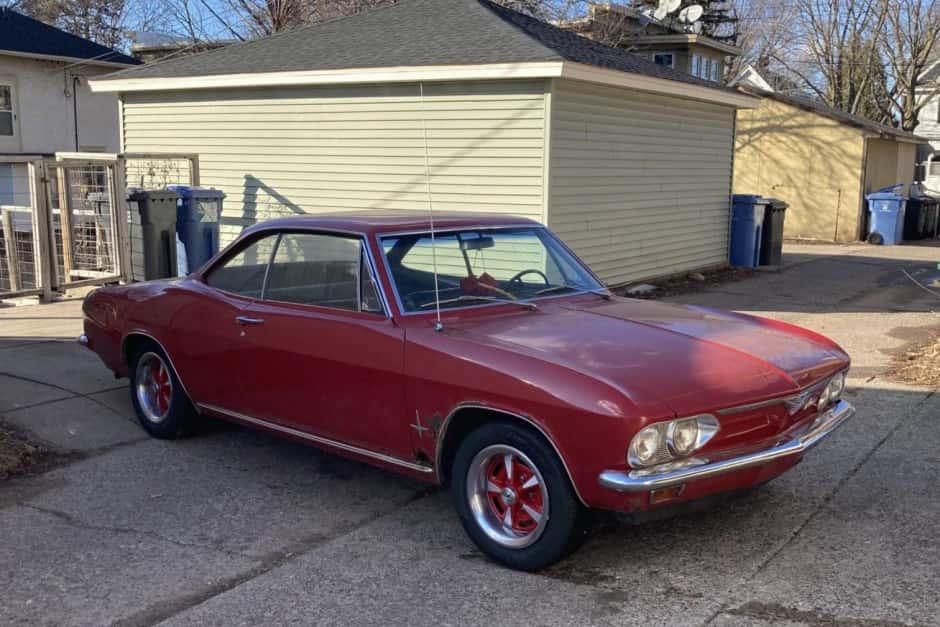 1966 Chevrolet Corvair (1965-1969) sold for $1,250