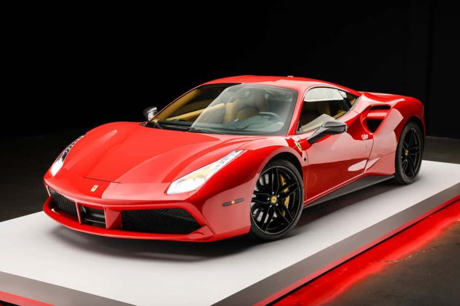 2018 Ferrari 488 sold for $207,000
