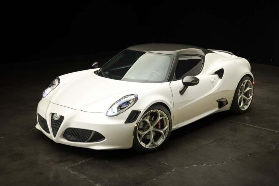 2018 Alfa Romeo 4C sold for $62,500
