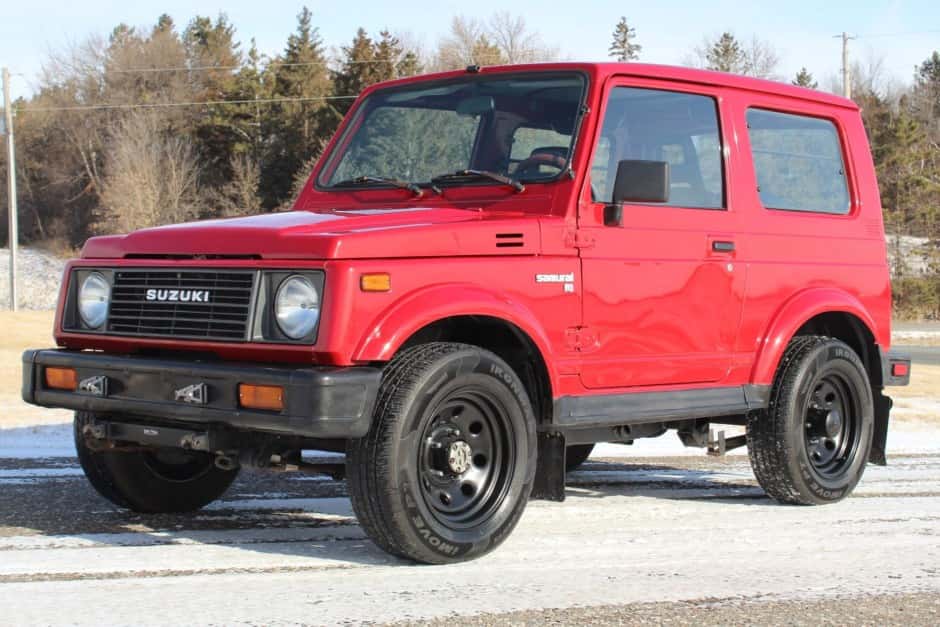 1987 Suzuki Samurai sold for $8,250