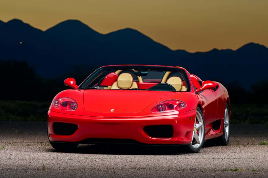 2003 Ferrari 360 sold for $127,777