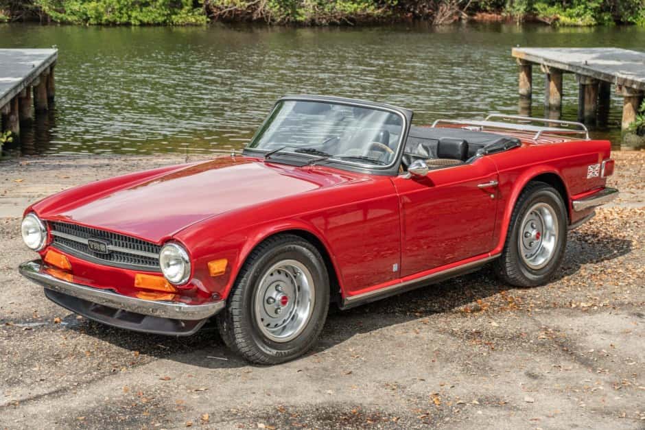 1973 Triumph TR6 sold for $18,750