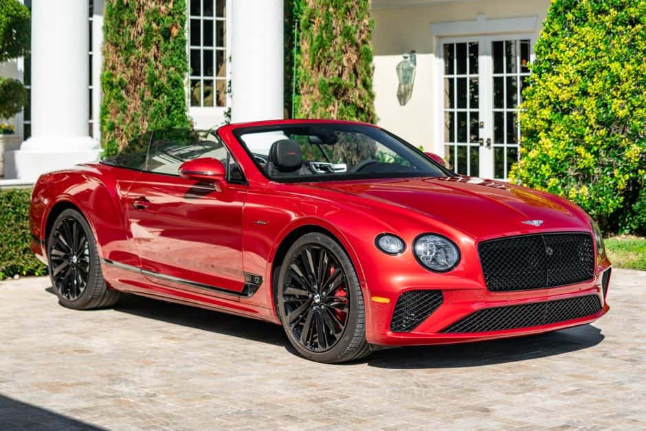 2022 Bentley Continental GT sold for $210,000