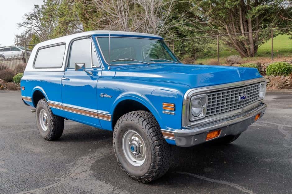 1972 Chevrolet K5 Blazer 1969-1972 sold for $75,000