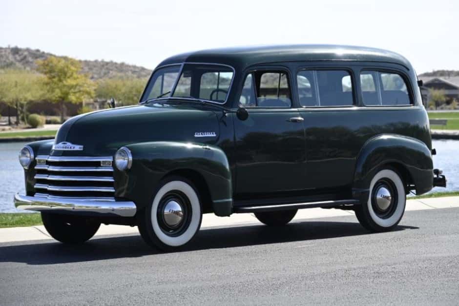 1951 Chevrolet Suburban (1947-1955) sold for $27,500