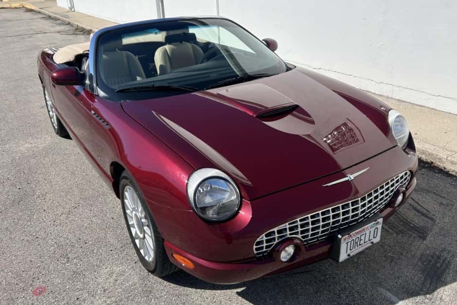 2004 Ford Thunderbird (2002-2005) sold for $24,000