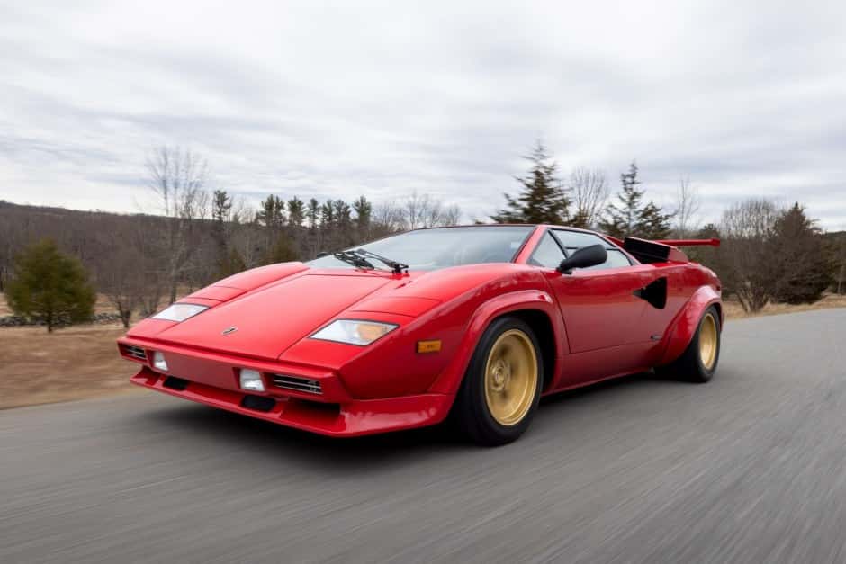 1988 Lamborghini Countach sold for $605,000