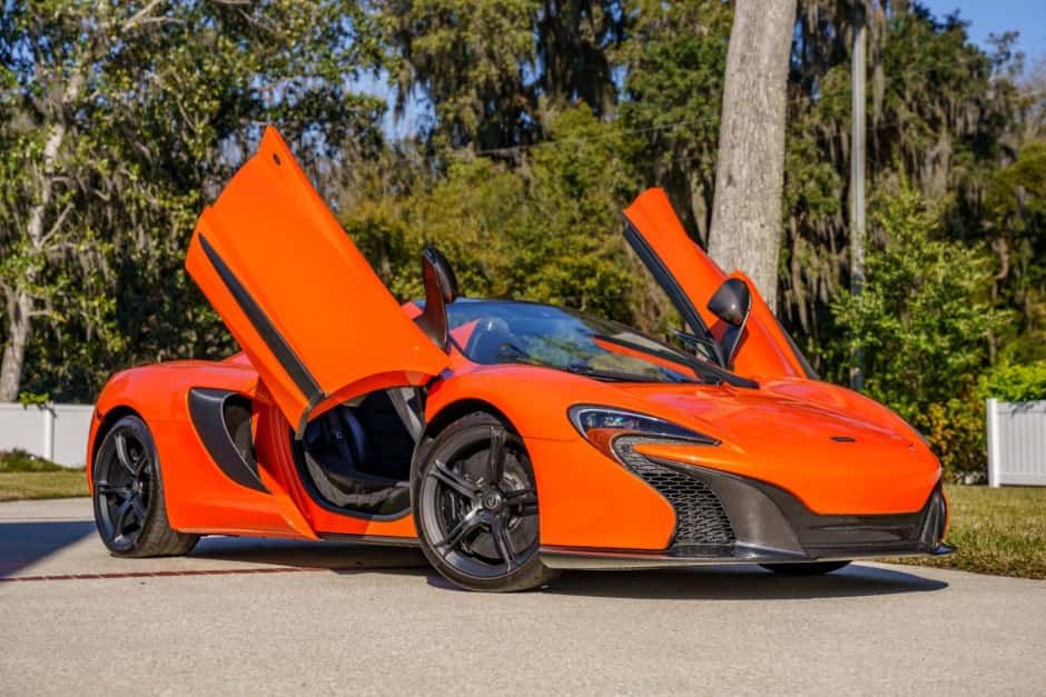 2015 McLaren Super Series sold for $121,000