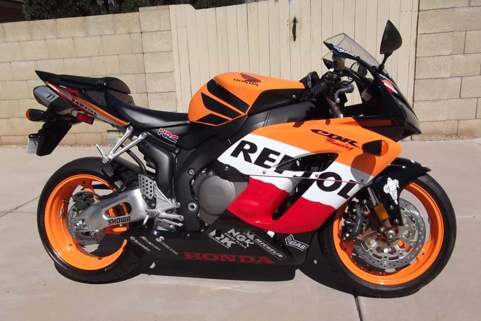 2005 Honda CBR sold for $24,000