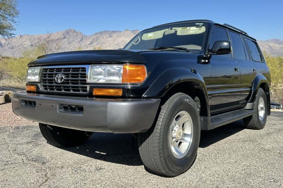 1997 Toyota Land Cruiser 80-Series sold for $72,000