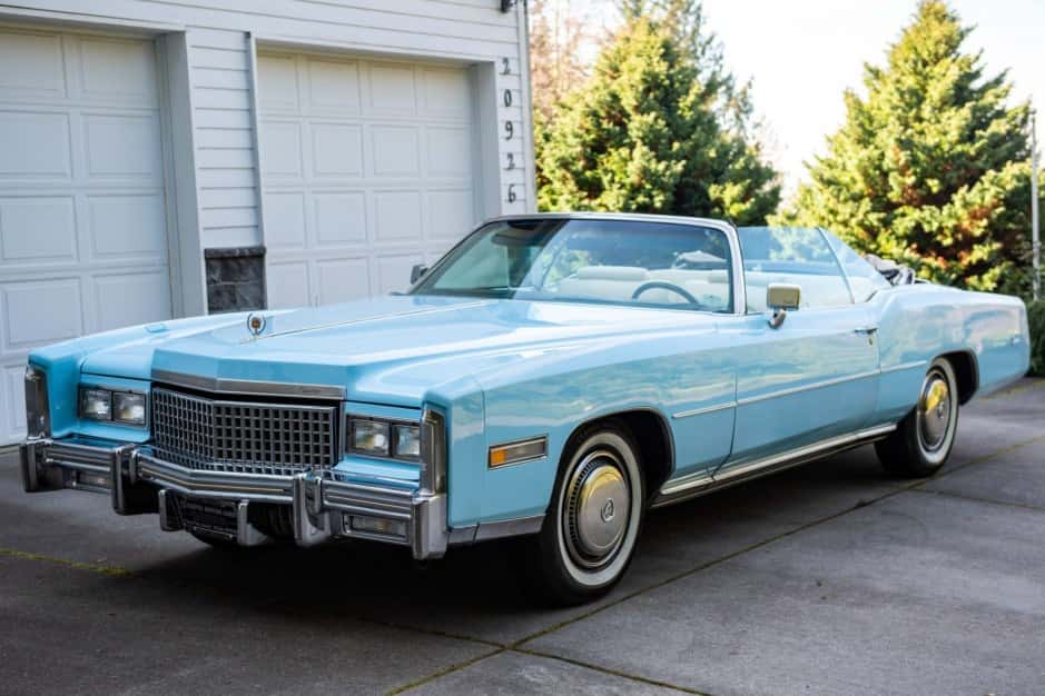 1975 Cadillac Eldorado (1971-1978) sold for $18,000
